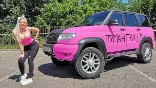ТАКСИСТКА БЛОНДИНКА зарабатывает на ГЕЛИК