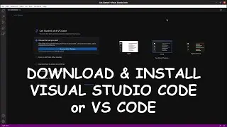 how to download and install vscode in ubuntu | visual studio code