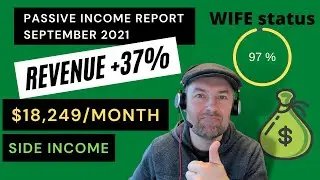 Passive Income Report September 2021 -  Blog, AdSense, & Sites Earning Extra Income & Online Revenue