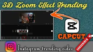 How To Create 3D effect in Capcut /tutorial/2024