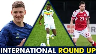 Pape Sarr FIRST GOAL For Senegal! • Donley ON FIRE! [INTERNATIONAL ROUND UP]