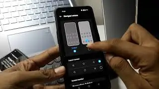 cara menghilangkan garis putih dibawah layar hp vivo