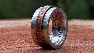 Making a Morgan Dollar / Penny Spinner Ring