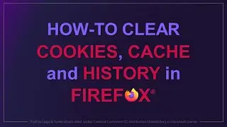 How to Clear Cookies Cache History in Firefox