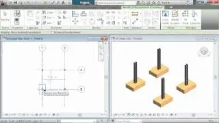 Revit Structural 2012 _ isolated footing at column