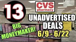 CVS UNADVERTISED DEALS (6/9 - 6/22) | **Easy MoneyMaker Deal & More!