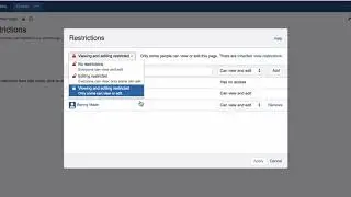 Remove restrictions from a page - Learn Atlassian Confluence #84