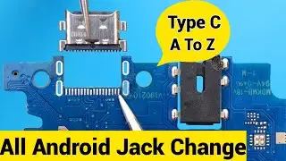 ✅ How to Change Type C Jack Easy Tricks 😱| All Android mobile 📱 Charging jack change | Usb Type C👇♥️