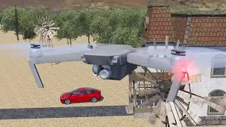 DJI Mavic 2 PRO Simulation in Webots