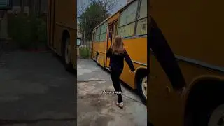 😨 Бар прямо в старом автобусе в Ереване??