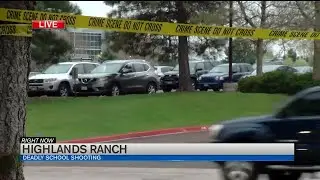Sheriff: Adult male, juvenile female arrested for school shooting in Highlands Ranch