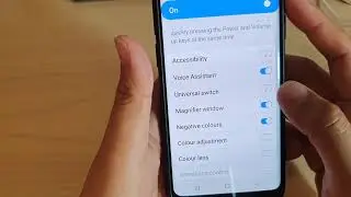 Samsung Galaxy S9: Setup POWER + VOLUME UP Key Shortcut