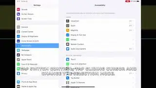 HOW TO CHANGE GLIDING CURSOR SELECTION MODE IN IPADOS 13.6 (IPAD)