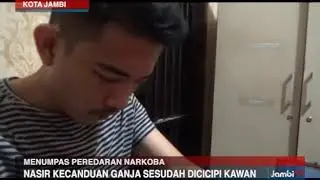 MAHASISWA UNBARI DIDAPATI SIMPAN 10 PAKET GANJA