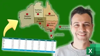 How To Make From Scratch An INTERACTIVE MAP CHART In Excel