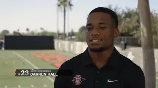 San Diego State Aztec Darren Hall | Aztec Football with Brady Hoke | FOX Sports San Diego