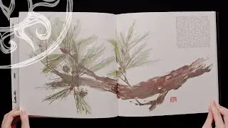 The Art and Technique of Sumie - Japanese ink painting -  Ukai Uchiyama  (Book Flip Through)