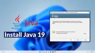 How to Download and Install Java 19 on Windows 11