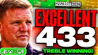 Eddie's EXCELLENT 4-3-3 FM24 Tactic! | 92% Win Rate + Treble WINNING!