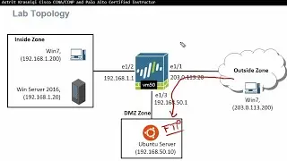 Palo Alto Lesson: 3.5 LAB: Security and NAT Policies