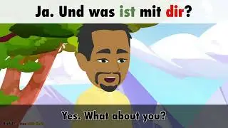 Learn German | Long time no see!  | Dialogue in German with subtitles