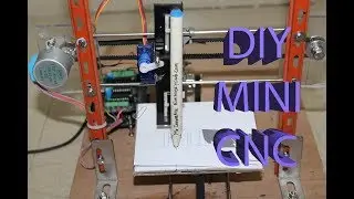 How to make Mini Home made CNC Machine Arduino+28BYJ-48 Stepper motor