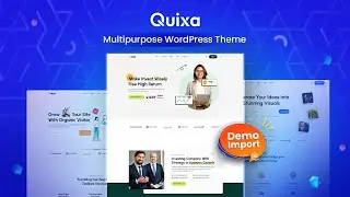 QUIXA   Multipurpose WordPress theme Installation