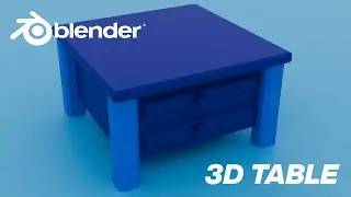 Learn Blender By Making a Table (Beginner Friendly Tutorial)