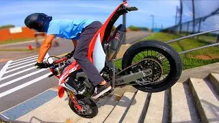 CRF450L SUPERMOTO Urban Shenanigans