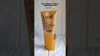 Let's unbox this 📦 | #unboxing #tintedsunscreen #flipkart #lakmesunscreen #assamese #trending