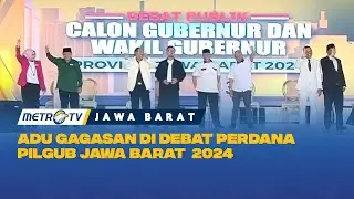 Adu Gagasan di Debat Perdana Pilkada Jawa Barat 2024