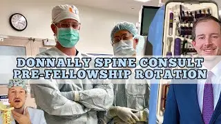 Orthopedic Surgery Resident Works With Me For a Month (Donnally Spine Consult Pre-Fellowship) 🙌📚🥰