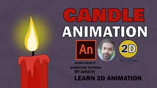 candle light animation| 2d cartoon animation| how to create candle animation