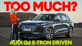 FIRST DRIVE: Audi Q6 e-tron: the best electric Audi yet? | Electrifying