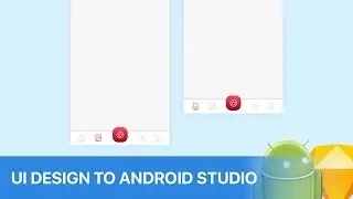 Unique BottomBar UI Design Convert to Android Studio Tutorial