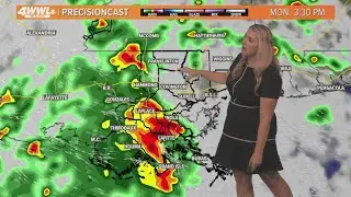 New Orleans Weather: Periods of steady rain Sunday and Monday