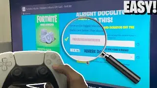 How to redeem Vbucks on PS5! (Super Easy Trick)