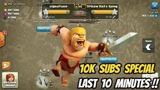 WORLD RECORD TROJAN WAR !! LAST MINUTE WAR ATTACKS !! CLASH OF CLANS