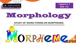 What is Morphology in Linguistics? morphemes, words and lexemes