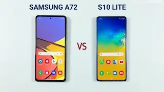 Samsung A72 vs Samsung S10 Lite - SPEED TEST