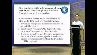 How to write a report |  | UPV
