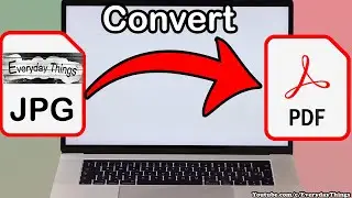 How to convert JPG to PDF, very easily and simply