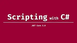 Scripting with C#