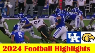 Southern Miss vs Kentucky Football Game Highlights 8 31 2024