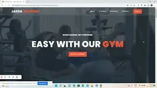 Bootstrap 5 Gym & Fitness Template Free Download