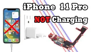 How To Replacement iPhone 11 pro USB / iPhone 11 pro Charging Port Replacement/ NOOR TELECOM.