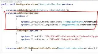 AspNetCore WebAPI - Google Authentification