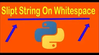 How to Split string on whitespace in Python