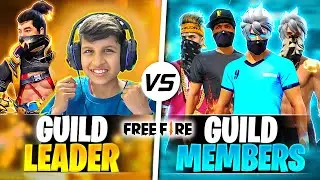 Guild leader vs Guild Members 😱│Guild Test 🔥