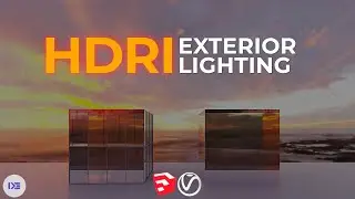 Sketchup HDRI Exterior Lighting Setup | V-Ray Next